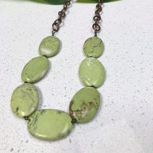 VINTAGE Real Stone Necklace